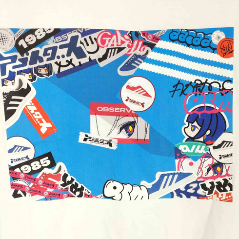 アディダス adidas 両面プリントクルーネックTシャツ メンズ JPN:M