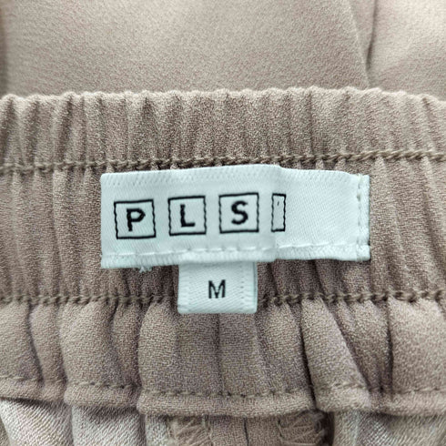 プラステ PLST ジョーゼットスリットジョガーパンツ レディース M