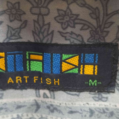 ART FISH 総柄レギュラーカラーシャツ メンズ JPN:M