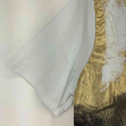 ザラ ZARA OVERSIZE METALLIC T-SHIRT メンズ US L