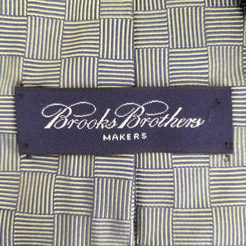 ブルックスブラザーズ BROOKS BROTHERS USA製 シルク100 玉虫チェック ネクタイ メンズ