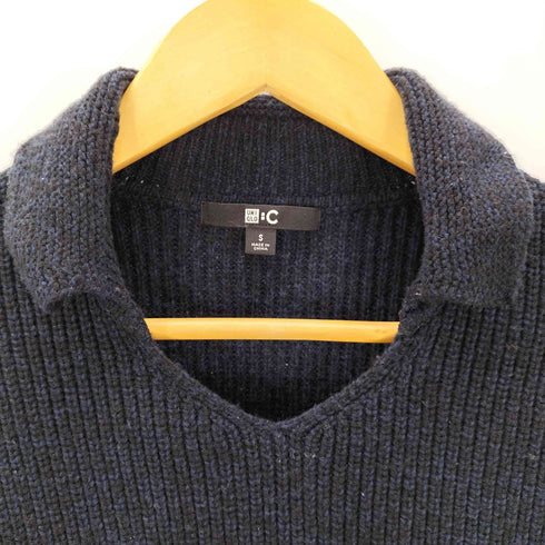 ユニクロシー UNIQLO:C ミックスヤーンポロセーター レディース JPN:S