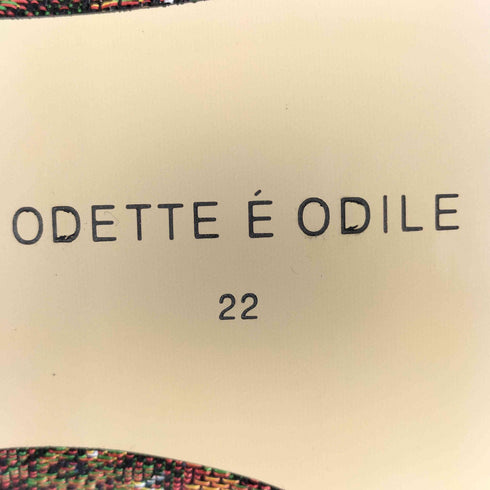 オデットエオディール Odette e Odile ゴブラン織り パンプス レディース JPN:22