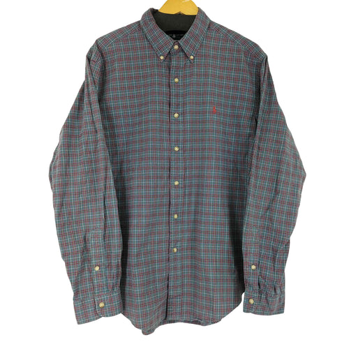 ラルフローレン RALPH LAUREN CLASSIC FIT チェックボタンダウンシャツ メンズ JPN:XL