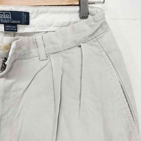 ポロバイラルフローレン Polo by RALPH LAUREN 90s 2タック ANDREW PANT メンズ 32/30