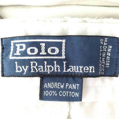 ポロバイラルフローレン Polo by RALPH LAUREN 90s 2タック ANDREW PANT メンズ 32/30