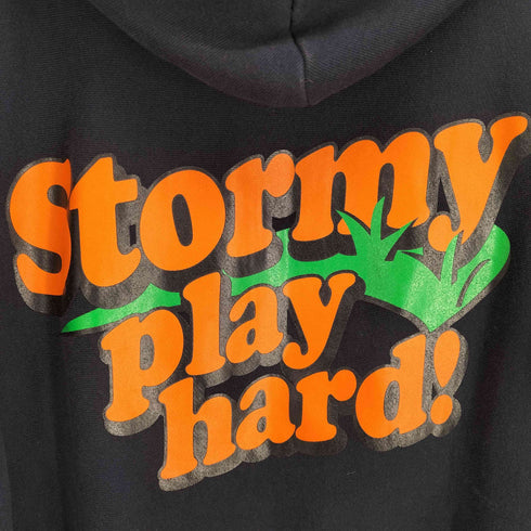 STORMY 両面プリントプルオーバーパーカー street メンズ JPN:L