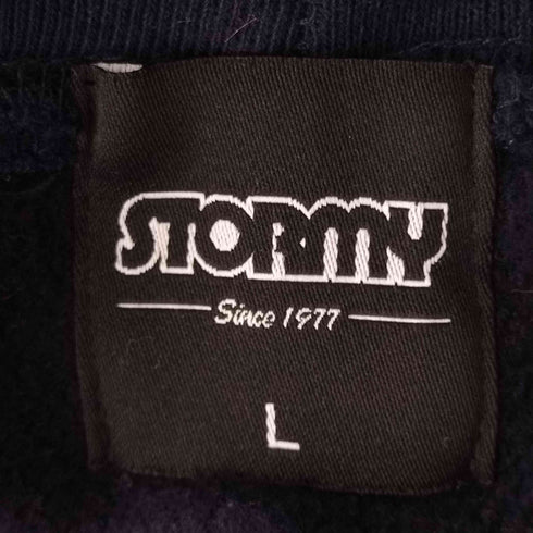 STORMY 両面プリントプルオーバーパーカー street メンズ JPN:L