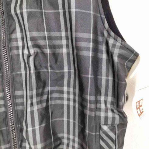 バーバリーゴルフ BURBERRY GOLF リバーシブルジップベスト メンズ JPN:M