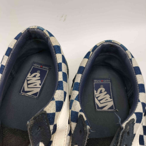 バンズ VANS OLD SKOOL JAPAN INDIGO COLLECTION オールド スクール ジャパン インディゴ コレクション チェッカー フラッグ ローカット スニーカー メンズ JPN:27