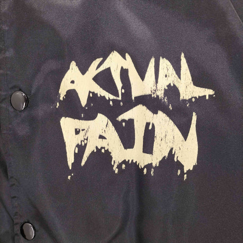 Actual Pain プリント ナイロンスタジャン メンズ JPN:S