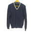 エルメネジルドゼニア Ermenegildo Zegna コットンVネックニット メンズ EUR:52