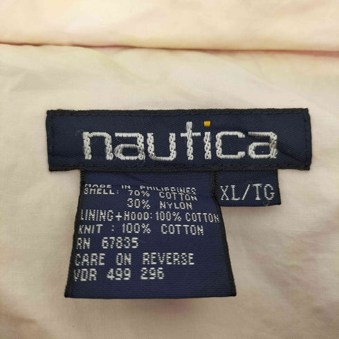 ノーティカ NAUTICA 90S CHALLENGR J-CLASS Sailing Jacket 刺繍 2WAY ナイロン スタンドネック ブルゾン ジャケット マウンテン パーカー セーリング ジャケット メンズ import:XL