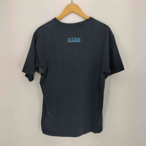 ステューシー Stussy 00S USA製 銀タグ シングルステッチ NYLTLA プリント S/S Tシャツ メンズ import:L
