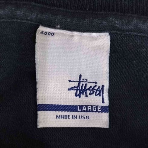 ステューシー Stussy 00S USA製 銀タグ シングルステッチ NYLTLA プリント S/S Tシャツ メンズ import:L
