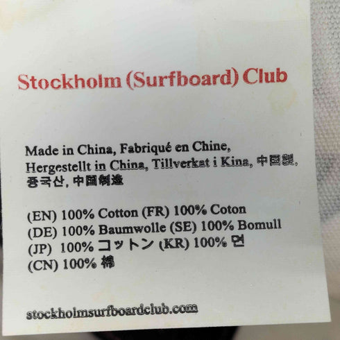 STOCKHOLM SRFBOARD CLUB Camo Cap import メンズ