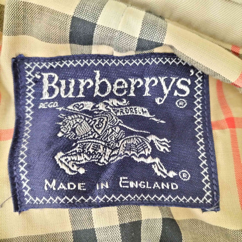 バーバリーズ BURBERRYS イングランド製 裏地ノバチェック トレンチコート レディース