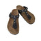 ビルケンシュトック BIRKENSTOCK Gizeh ラインストーン レザーサンダル メンズ JPN:26.5