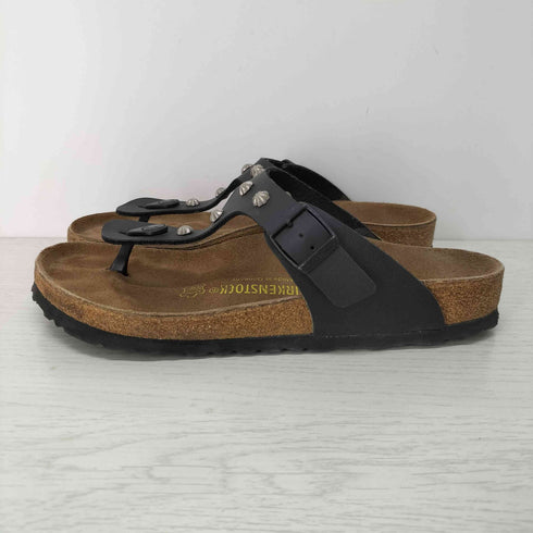 ビルケンシュトック BIRKENSTOCK Gizeh ラインストーン レザーサンダル メンズ JPN:26.5