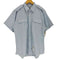 ユーエスエムシー USMC DEFENSE LOGISTICS AGENCY SERVICE DRESS エポレット フラップ ポケット S/S ミリタリー シャツ メンズ 16.5R