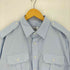 ユーエスエムシー USMC DEFENSE LOGISTICS AGENCY SERVICE DRESS エポレット フラップ ポケット S/S ミリタリー シャツ メンズ 16.5R