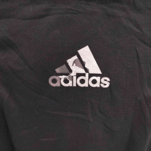 アディダス adidas GOLF CHANNEL ロゴ アーム トレフォイル 刺繍 ハーフジップ プルオーバー メンズ import:L