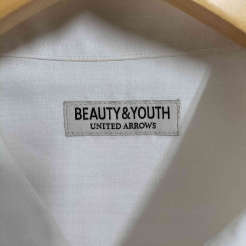 ビューティーアンドユースユナイテッドアローズ BEAUTY & YOUTH UNITED ARROWS ライト リネンタッチ ワイドフォルム テーパード シャツ メンズ JPN:S