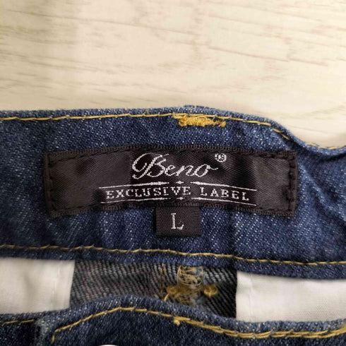 ビーノ Beno ワイド バルーンデニムパンツ メンズ L