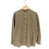 バナナリパブリック BANANA REPUBLIC J OX OVERSIZED バンドカラー L/S シャツ メンズ import:M