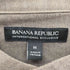 バナナリパブリック BANANA REPUBLIC J OX OVERSIZED バンドカラー L/S シャツ メンズ import:M