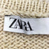 ザラ ZARA リネン混クロップドニット レディース import:S