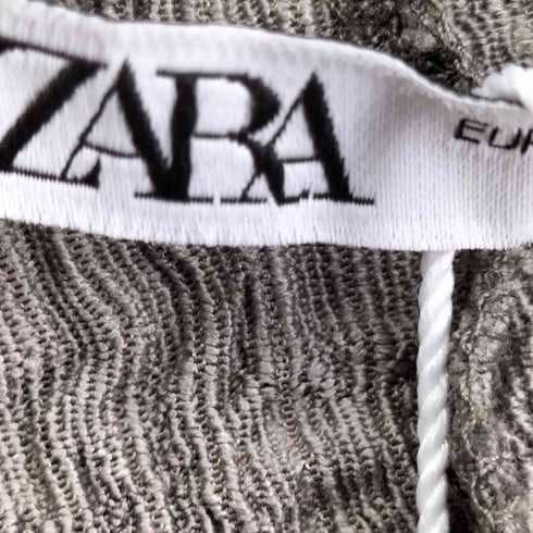 ザラ ZARA TEXTURED DRESS レディース import:S