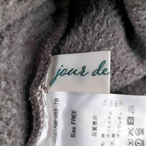 jour de muguet 変形レイヤードスウェット レディース FREE