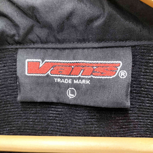 バンズ VANS 90S 旧タグ ロゴ刺繍 パッカブル アノラックジャケット メンズ import:L