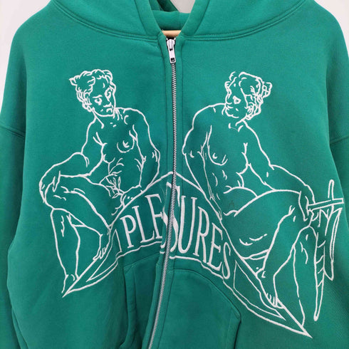 プレジャーズ PLEASURES Squeeze Zip Up Hoodie スクイーズ ジップ アップ フーディ メンズ import:L