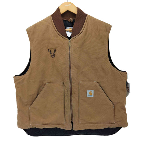 カーハート Carhartt Active Vest フロント刺繍 アクティブ ベスト ダック地 メンズ