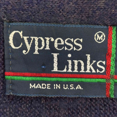 Cypress Links 90S MADE IN USA カーディガン メンズ JPN:M