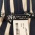 ザラ ZARA ストライプイージーパンツ レディース S