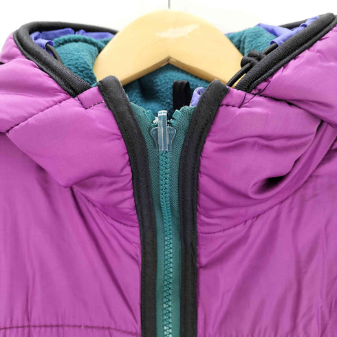 エルエルビーン L.L.Bean 80s USA製 プリマロフト パフジャケット フーデッド ダウンジャケット メンズ