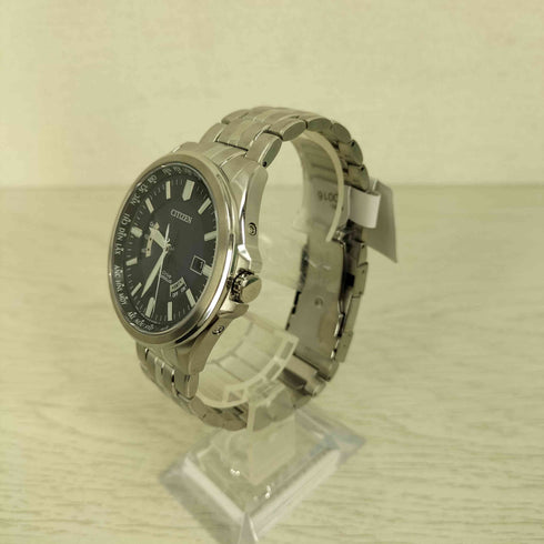 シチズン CITIZEN H145-S073 Eco Drive エコドライブ ワールドタイム ソーラー電波腕時計 メンズ