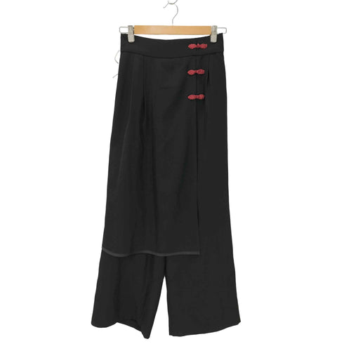 アクシーズファム axes femme レイヤードスカート パンツ チャイナ レディース FREE