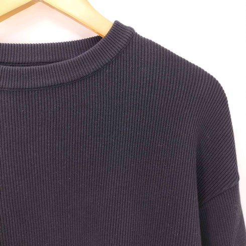 クレプスキュール crepuscule 20AW Rib Crew knit メンズ JPN:1