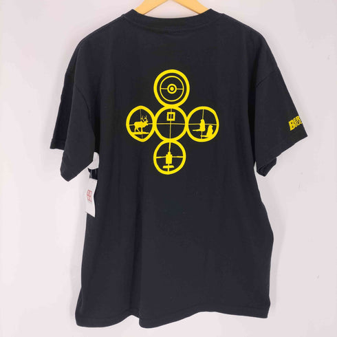 ベイサイド BAYSIDE USA製 クルーネックポケットTシャツ 企業T メンズ import:XL