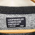ループウィラー LOOPWHEELER LOWERCASE KNITWEAR ナイロン混 ウールコットン ラグラン ニット メンズ import:L