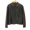 SERAPHIN 90S フランス製 裏地ニット ジップアップ ラムレザージャケット メンズ 50