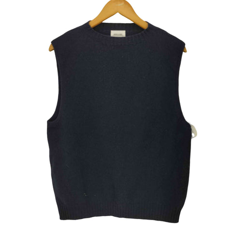 モリスアンドサンズ MORRIS & SONS スコットランド製 Wool Knit Vest ウール ニット ベスト メンズ 40