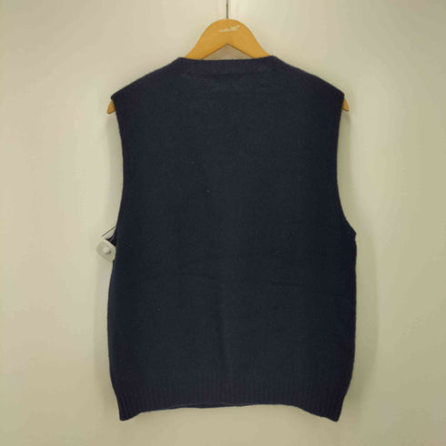 モリスアンドサンズ MORRIS & SONS スコットランド製 Wool Knit Vest ウール ニット ベスト メンズ 40