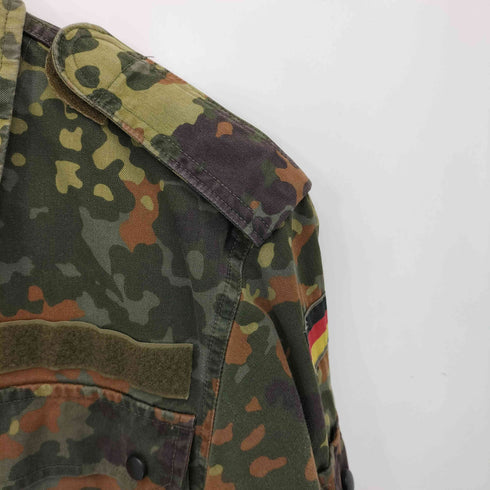 ジャーマンアーミー GERMAN ARMY ドイツ軍 迷彩 エポレット付きミリタリージャケット メンズ