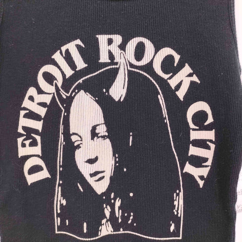 ヒステリックグラマー HYSTERIC GLAMOUR DETROIT ROCK CITY デトロイト ロック シティ ヒスガール ノースリーブ タンクトップ レディース FREE