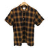 クライミー THE CRIMIE オンブレチェック ループカラー フラップポケット S/S シャツ メンズ JPN:L
